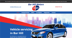 Desktop Screenshot of barhillmotors-cambridge.co.uk